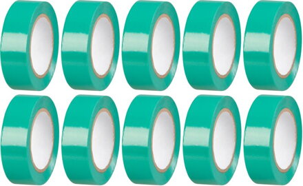 Páska Strend Pro, 19 mm, L-10 m, max. 80°C, 600V, zelená, izolačná, lepiaca, PVC, bal. 10 ks