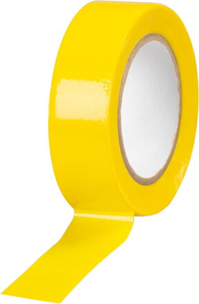 Páska Strend Pro, 19 mm, L-10 m, max. 80°C, 600V, žltá, izolačná, lepiaca, PVC, bal. 10 ks
