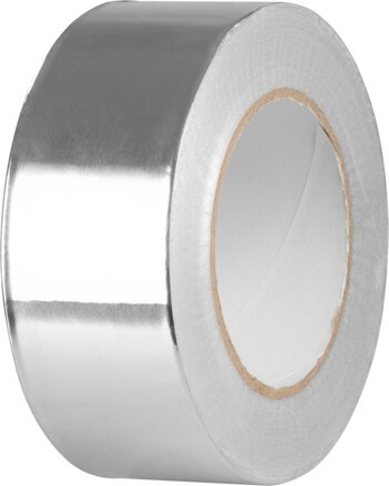 Páska Strend Pro, 50 mm, L-50 m, Alu, zosilnená, lepiaca, hliniková