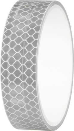 Páska Strend Pro, 25 mm, L-2 m, biela, reflexná