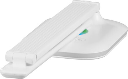 Lampa Strend Pro, stolná, dotykové ovládanie, stmievanie, RGB, podsvietený podstavec, 4 W, biela