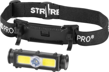 Čelovka Strend Pro Headlight H3173, XPE+COB, 1200 mAh, USB nabíjanie