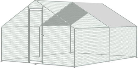 Kurín Strend Pro, pre hydinu, voliéra, klietka,  so strechou, 3x4x2 m