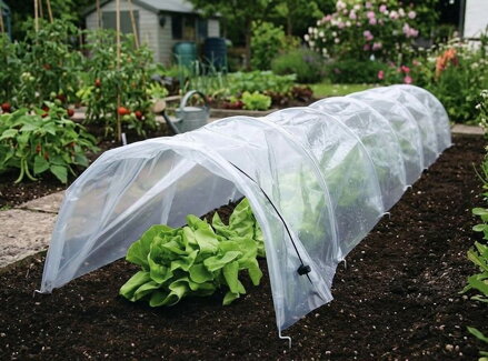 Parenisko Strend Pro Greenhouse, mini fóliovník, 55x1000x40 cm
