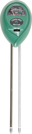 Merač Strend Pro 3v1, pôdnych vlastností, PH, vlhkosť, intenzita svetla, 26x6x4 mm, tester