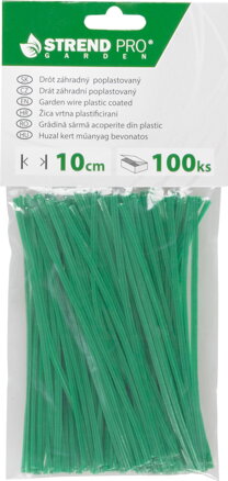 Drot GardenTwist Pvc 0,4x3,0 mm L-100 mm, bal. 100 ks