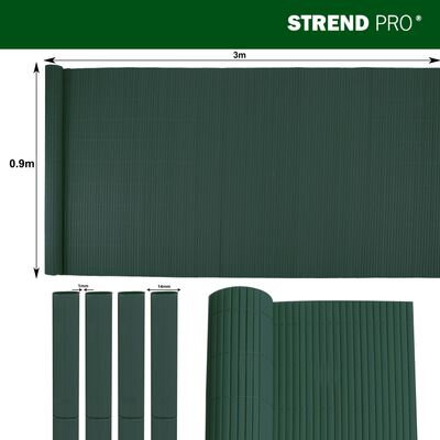 Plot Ence DF13, PVC 900 mm, L-3 m, zelený, 1300g/m2, UV