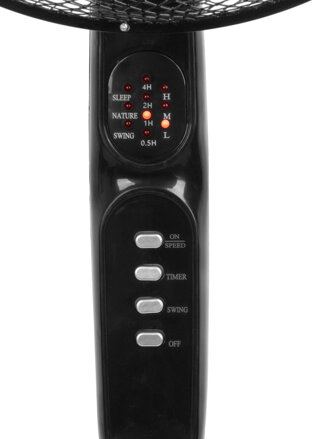 Ventilátor Strend Pro, stojanový, s diaľkovým ovládaním, 60 cm, 45 W