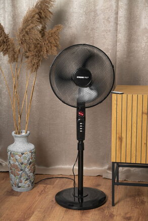 Ventilátor Strend Pro, stojanový, s diaľkovým ovládaním, 60 cm, 45 W