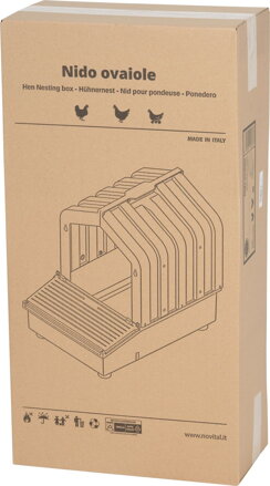 Hniezdo Novital, plastové, 33x18.5x64.5 cm