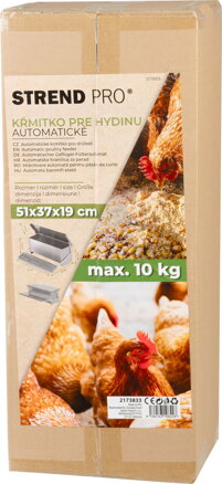 Kŕmitko Strend Pro, pre hydinu, automatické, nášľapné, max. 10 kg