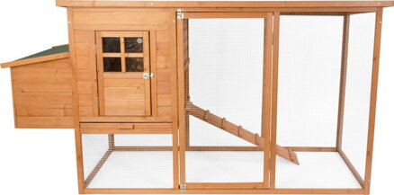 Kurín Strend Pro, pre hydinu, so strechou, 200x75.5x103 cm