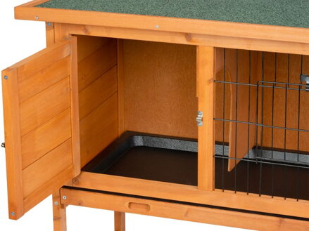 Králikáreň Strend Pro, so strechou, 91.5x45x70 cm