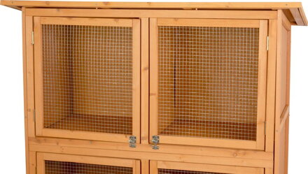 Králikáreň Strend Pro, so strechou, 116x60x180 cm