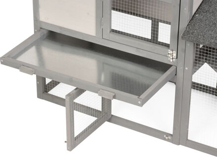 Králikáreň Strend Pro, so strechou, 147x54x85 cm