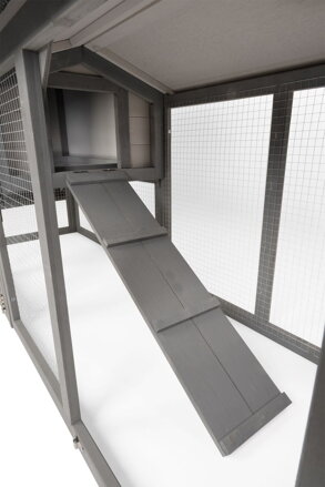 Králikáreň Strend Pro, so strechou, 147x54x85 cm