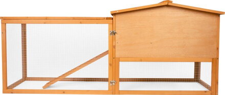 Králikáreň Strend Pro, so strechou, 158x58x68 cm