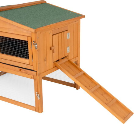 Králikáreň Strend Pro, so strechou, 158x58x68 cm