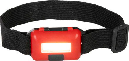 Čelovka Strend Pro Headlight, COB LED, 3xAAA, 6x4x1,8 cm, mix farieb (čierna, biela, červená), Sellbox 12 ks
