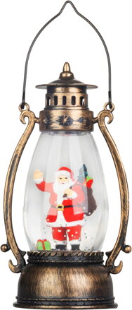 Lampáš MagicHome Vianoce, plast, 1xLED teplá biela, 8x6.5x14 cm, 3xLR44