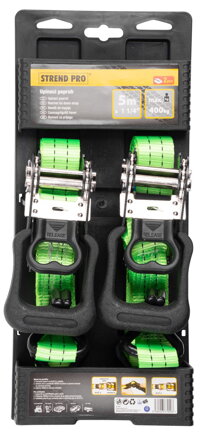 Popruh Strend Pro TRS-703, 1 1/4", L-5 m, bal. 2 ks, upínací