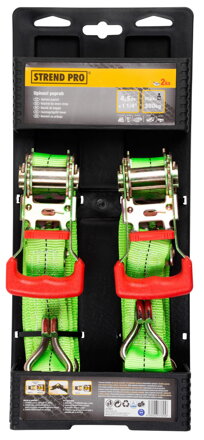 Popruh Strend Pro TRS-705, 1-1/4", L-4.5 m, bal. 2 ks, upínací