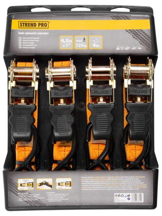 Popruh Strend Pro TRS-718, 1", L-4.5 m, bal. 4 ks