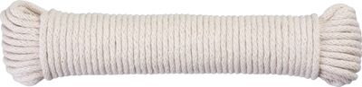 Snura Cloth-Line 20 m/4 mm, Bavlna, biela