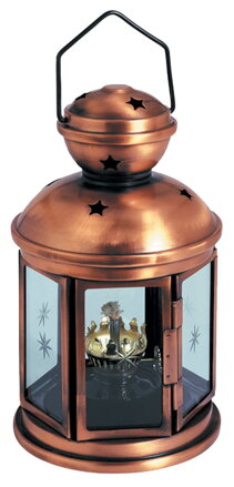 Lampas Nicehome CL0425A, Nightstar, Cu, EN14059, na petrolej