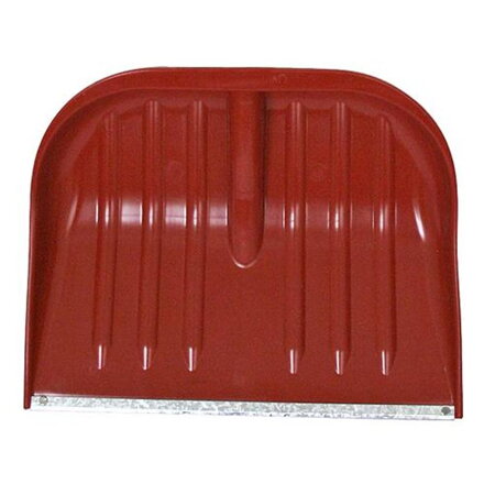 Odhrnovac Snowman D 470x370 mm, Pvc, červený, bez násady