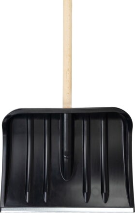 Odhrnovac Snowman M1 435x330/1300 mm, Pvc, s drevenou násadou D