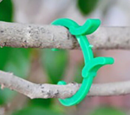 Upínacia spona Strend Pro Garden, 28x24 mm, bal. 40 ks