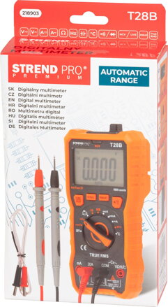 Multimeter Strend Pro Premium, digitalný, 1000A, 20A, 4xAAA