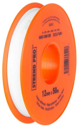 Paska Strend Pro TTP62, 12 mm, L-50 m, 0,1mm, profi, PTFE.100, teflónová