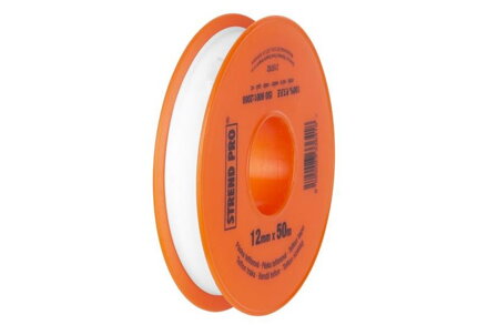 Paska Strend Pro TTP62, 12 mm, L-50 m, 0,1mm, profi, PTFE.100, teflónová