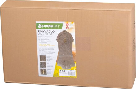 Umývadlo Strend Pro Garden LT-H20505, záhradné, hnedé, 390x330x720 mm Umývadlo Strend Pro Garden LT-H20505, záhradné, hnedé, 390x330x720 mm
