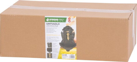 Umývadlo Strend Pro Garden LT-H6759, záhradné, hnedé, 248x130x405 mm Umývadlo Strend Pro Garden LT-H6759, záhradné, hnedé, 248x130x405 mm