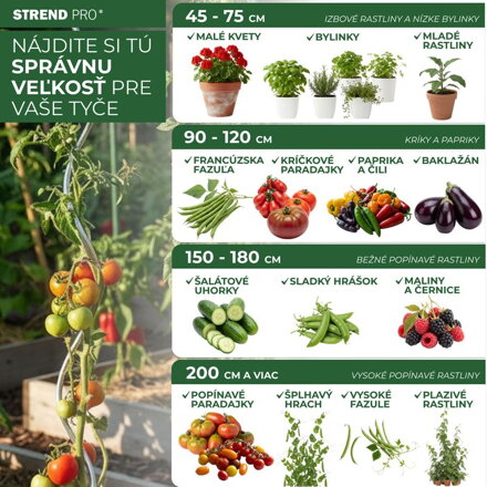 Tyc Garden KBT 1500/14-16 mm, 10 ks, bambus