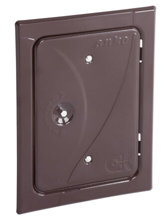 Dvierka Anko C2.1B 120x180 mm, hnedé