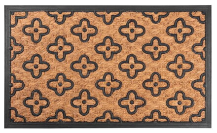 Rohozka MagicHome RBP 196, Flovers, 45x75 cm, guma/panama