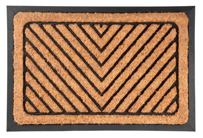 Rohozka MagicHome RBC 130, Arrows, 40x60 cm, guma/kokos