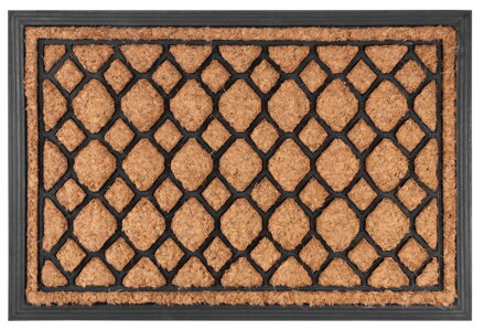Rohozka MagicHome RBC 178, FishScales, 40x60 cm, guma/kokos