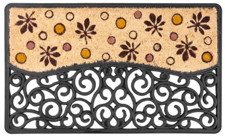 Rohozka MagicHome RCP 129, Oldstyle, 45x75 cm, guma