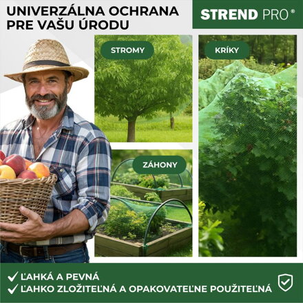 Siet A1204 • 04x10 m, oko 25 mm, proti vtákom, PE