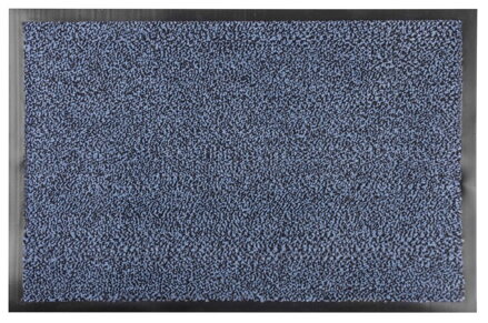 Rohozka MagicHome CPM 305, 40x60 cm, čierna/modrá