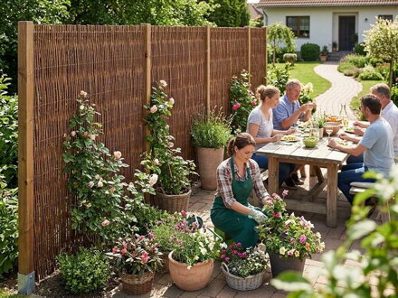 Plot Willow, 2000 mm, L-5 m, prútený, Bag