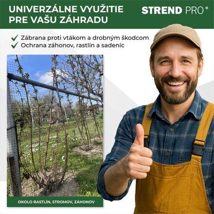 Siet GrassGuard, 16x16 mm, 1 m, L200 m, proti krtkom