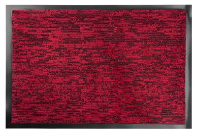Rohozka MagicHome CPM 303, 40x60 cm, čierna/červená