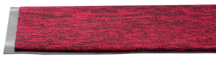 Rohozka MagicHome CPM 303, 40x60 cm, čierna/červená