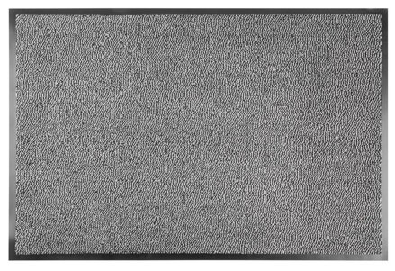Rohozka MagicHome CPM 302, 60x90 cm, čierna/sivá